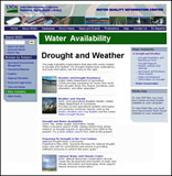 USDA  drought and weather website