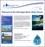 Okanagan basin water board website