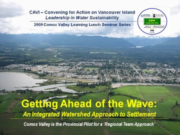 2009 comox valley seminar series - title slide