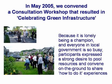 Slide 8 - gip consultation outcome,  2007 penticton conference