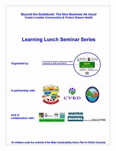 Learning lunch seminars - program cover (300p)