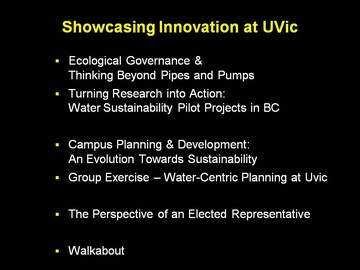 UVIC showcasing - program