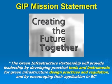 Green infrastructure partnership - mission (360pixels)