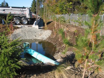 City of nanaimo - inland kenworth - drainage feature