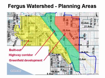 Showcasing innovation - fergus watershed - planning areas