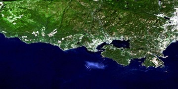 Sooke - satellite photo