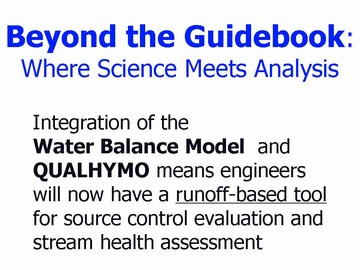 Beyond the guidebook: where science meets analysis (june 2007)