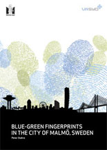 Blue-green fingerprints in the city of malmö, sweden  by peter stahre