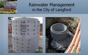 Langford - rainwater infiltration system