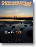 Stormwater magazine - september 2009 cover