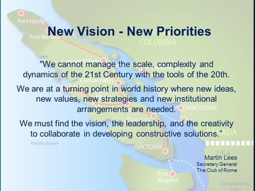 New vision - new priorities