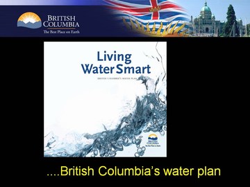 Living water smart - bcs water plan